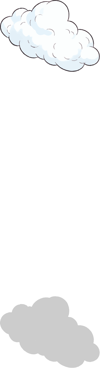 雲と影（小）